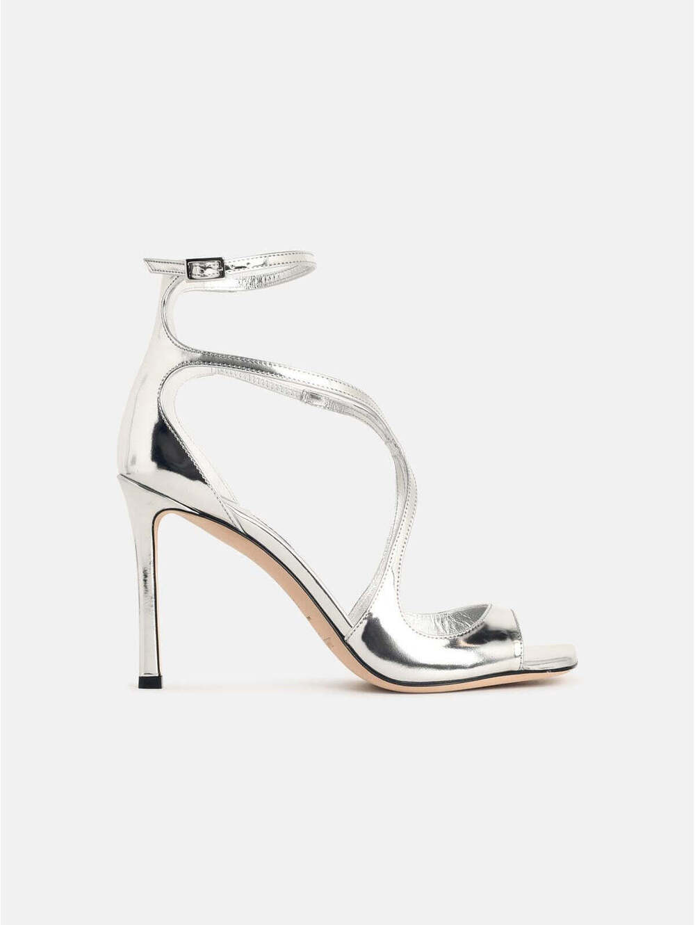 Jimmy Choo Azia 95 Sandal (110)(PLEASE REQUEST YOUR SIZE BEFORE PURCHASING)